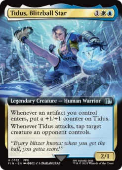 Magic The Gathering Tidus, Blitzball Star (Extended Art) [FINAL FANTASY](Tidus Blitzball Star Extended Art Final Fantasy)