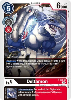 Deltamon [P-076] (Update Pack) [Promotional Cards](Deltamon P 076 Update Pack Promotional Cards)