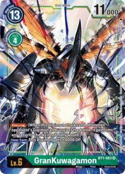 GranKuwagamon [BT1-083] (Alternate Art) [Release Special Booster Ver.1.5](Grankuwagamon Bt1 083 Alternate Art Release Booster Ver 1 5)