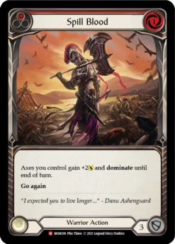 Spill Blood [MON109-RF] (Monarch)1st Edition Rainbow Foil(Spill Blood Rainbow Foil Mon109 Rf 1st Edition Rainbow Foil)