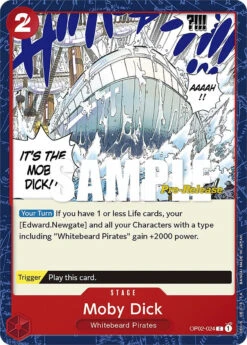 Bandai Moby Dick [Paramount War Pre-Release Cards](Moby Dick Paramount War Pre Release Cards)