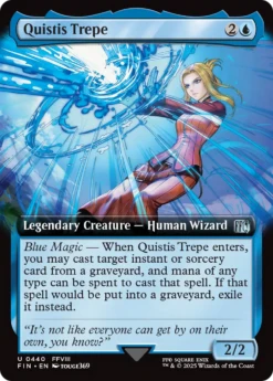 Magic The Gathering Quistis Trepe (Extended Art) [FINAL FANTASY](Quistis Trepe Extended Art Final Fantasy)