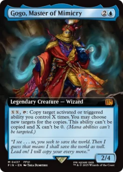 Magic The Gathering Gogo, Master Of Mimicry (Extended Art) [FINAL FANTASY](Gogo Master Of Mimicry Extended Art Final Fantasy)