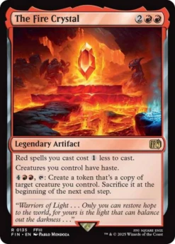Magic The Gathering The Fire Crystal [FINAL FANTASY](The Fire Crystal Final Fantasy)