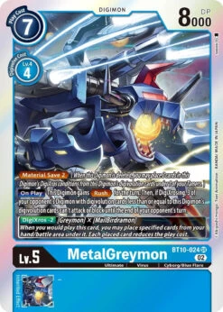MetalGreymon [BT10-024] [Xros Encounter](Metalgreymon Bt10 024 Xros Encounter)