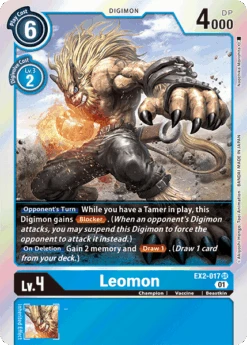 Leomon [EX2-017] [Digital Hazard](Leomon Ex2 017 Digital Hazard)