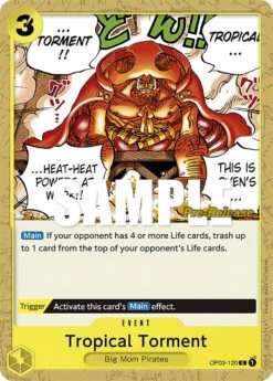 Bandai Tropical Torment [Pillars Of Strength Pre-Release Cards](Tropical Torment Pillars Of Strength Pre Release Cards)