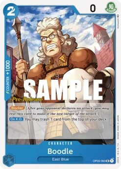 Bandai Boodle [Pillars Of Strength Pre-Release Cards](Boodle Pillars Of Strength Pre Release Cards)
