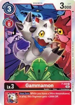 Gammamon [P-059] (Winner Pack Royal Knights) [Promotional Cards](Gammamon P 059 Winner Pack Royal Knights Promotional Cards)