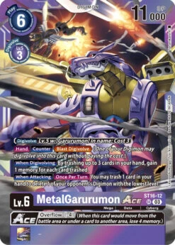 MetalGarurumon Ace [ST16-12] (Box Topper) [Versus Royal Knights Booster](Metalgarurumon Ace St16 12 Box Topper Versus Royal Knight Booster)