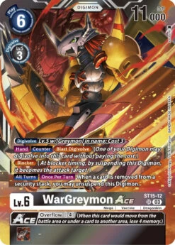 WarGreymon Ace [ST15-12] (Box Topper) [Versus Royal Knights Booster](Wargreymon Ace St15 12 Box Topper Versus Royal Knight Booster)
