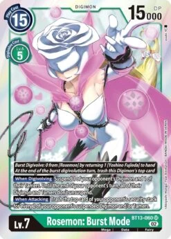 Rosemon: Burst Mode [BT13-060] [Versus Royal Knights Booster](Rosemon Burst Mode Bt13 060 Versus Royal Knight Booster)