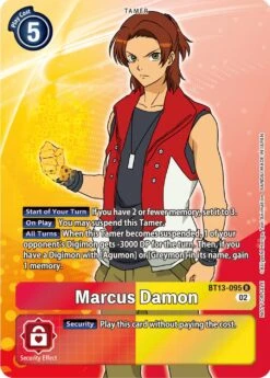 Marcus Damon [BT13-095] (Box Topper) [Versus Royal Knights Booster](Marcus Damon Bt13 095 Box Topper Versus Royal Knight Booster)