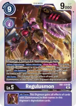 Regulusmon [RB1-030] [Resurgence Booster](Regulusmon Rb1 030 Resurgence Booster)
