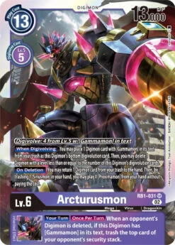 Arcturusmon [RB1-031] (Textured) [Resurgence Booster](Arcturusmon Rb1 031 Textured Resurgence Booster)