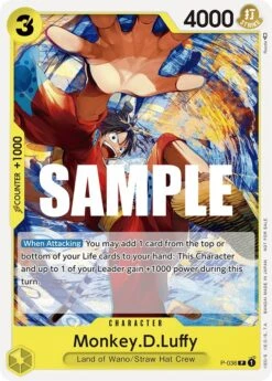 Bandai Monkey.D.Luffy (Pre-Release Tournament) [One Piece Promotion Cards](Monkey D Luffy Pre Release Tournament One Piece Promotion Cards)