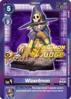 Wizardmon [P-077] (Judge Pack 4) [Promotional Cards](Wizardmon P 077 Judge Pack 4 Promotional Cards)