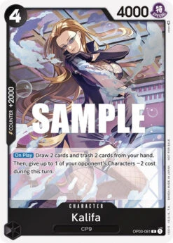 Bandai Kalifa (Dash Pack) [Kingdoms Of Intrigue](Kalifa Dash Pack Kingdoms Of Intrigue)