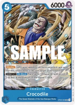 Bandai Crocodile (Tournament Pack Vol. 5) [One Piece Promotion Cards](Crocodile Tournament Pack Vol 5 One Piece Promotion Cards)