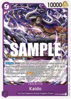 Bandai Kaido (Tournament Pack Vol. 5) [One Piece Promotion Cards](Kaido Tournament Pack Vol 5 One Piece Promotion Cards)