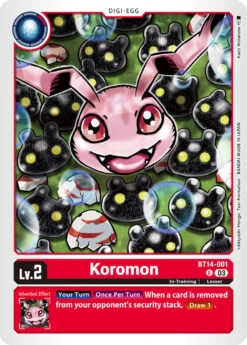 Koromon [BT14-001] [Blast Ace](Koromon Bt14 001 Blast Ace Booster)