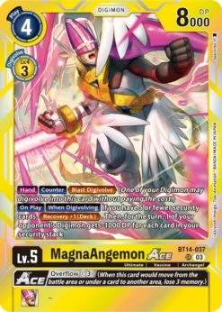 MagnaAngemon Ace [BT14-037] [Blast Ace](Magnaangemon Ace Bt14 037 Blast Ace)