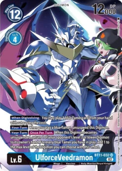 UlforceVeedramon [BT11-032] (Alternate Art) [Dimensional Phase](Ulforceveedramon Bt11 032 Alternate Art Dimensional Phase)