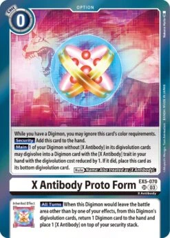 X Antibody Proto Form [EX5-070] [Animal Colosseum](X Antibody Proto Form Ex5 070 Animal Colosseum)