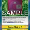 Pause Plug-In P [P-095] (3rd Anniversary Update Pack) [Promotional Cards](Pause Plug In P P 095 3rd Anniversary Update Pack Promotional Cards) -Games Portal Store 531843