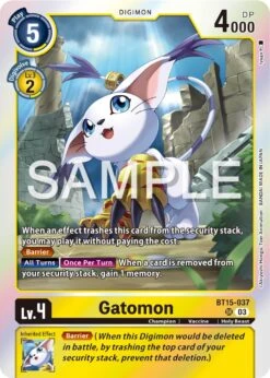 Gatomon [BT15-037] [Exceed Apocalypse](Gatomon Bt15 037 Exceed Apocalypse)