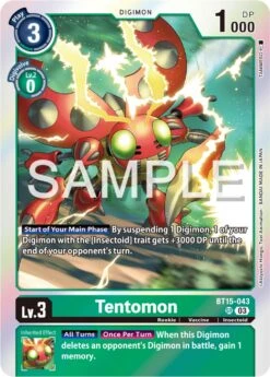 Tentomon [BT15-043] [Exceed Apocalypse](Tentomon Bt15 043 Exceed Apocalypse)