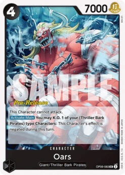 Bandai Oars [Wings Of The Captain Pre-Release Cards](Oars Wings Of The Captain Pre Release Cards)