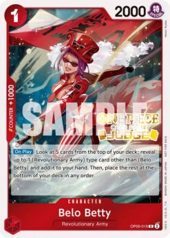 Bandai Belo Betty (Judge Pack Vol. 3) [One Piece Promotion Cards](Belo Betty Judge Pack Vol 3 One Piece Promotion Cards)