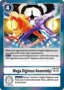 Mega Digimon Assembly! [EX6-072] [Infernal Ascension](Mega Digimon Assembly Ex6 072 Infernal Ascension)