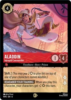 Disney Aladdin - Intrepid Commander (9) [Promo Cards](Aladdin Intrepid Commander 9 Promo Cards)