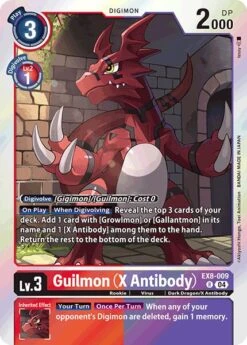 Guilmon (X Antibody) [EX8-009] [Chain Of Liberation](Guilmon X Antibody Ex8 009 Chain Of Liberation)
