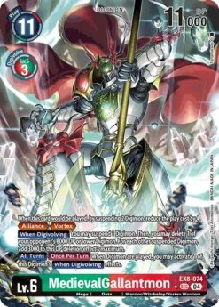 MedievalGallantmon [EX8-074] (Alternate Art) [Chain Of Liberation](Medievalgallantmon Ex8 074 Alternate Art Chain Of Liberation)