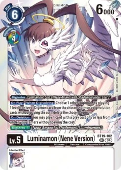 Luminamon [BT19-102] (Nene Version) [Release Special Booster Ver.2.5](Luminamon Bt19 102 Nene Version Release Special Booster 2 0)
