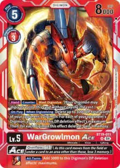WarGrowlmon ACE [BT19-011] [Release Special Booster Ver.2.5](Wargrowlmon Ace Bt19 011 Release Special Booster 2 0)
