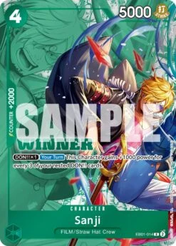 Bandai Sanji (Winner Pack 2025 Vol. 1) [One Piece Promotion Cards](Sanji Winner Pack 2025 Vol 1 One Piece Promotion Cards)