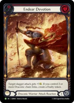 Endear Devotion [GEM013] (GEM Pack 1)Rainbow Foil(Heat Seeker Dyn153 Dynasty Cold Foil)