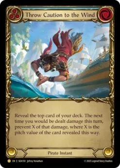 Throw Caution To The Wind (Treasure) [SEA150] (High Seas)Cold Foil(Throw Caution To The Wind Treasure Sea150 High Seas Cold Foil)