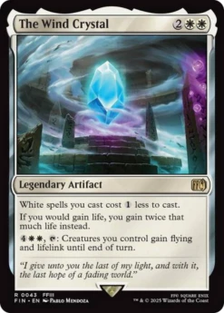 Magic The Gathering The Wind Crystal [FINAL FANTASY](The Wind Crystal Final Fantasy)