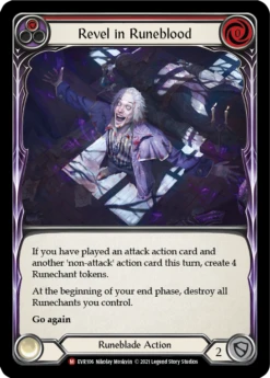 Revel In Runeblood [EVR106] (Everfest)1st Edition Normal(Revel In Runeblood Evr106 1st Edition Normal)