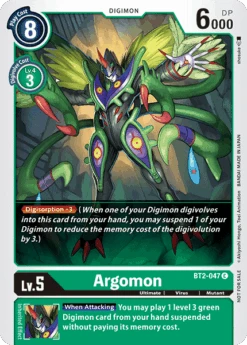 Argomon [BT2-047] (Alternate Art) [Release Special Booster Ver.1.5](Argomon Bt2 047 Alternate Art Release Booster Ver 1 5)