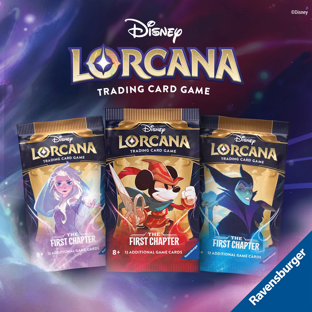 Disney Lorcana TCG: The First Chapter Booster(Disney lorcana tcg the first chapter booster) Disney Lorcana TCG: The First Chapter Booster(Disney Lorcana Tcg The First Chapter Booster) -Games Portal Store DisneyLorcana SocialMedia BoosterPacks 1080x1080 0e8009b0 1e45 46f0 9fa5 71cd4d0a70f8