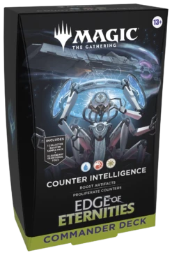 Wizards Of The Coast Edge Of Eternities - Commander Decks(Edge Of Eternities Commander Decks) 4 Wizards Of The Coast Edge Of Eternities - Commander Decks(Edge Of Eternities Commander Decks) -Games Portal Store MTGEOE EN OtrBx Cmndr 02 01