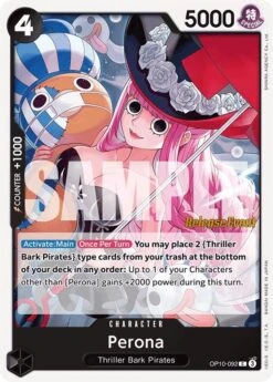 Bandai Perona [Royal Blood Release Event Cards](Perona Royal Blood Release Event Cards)