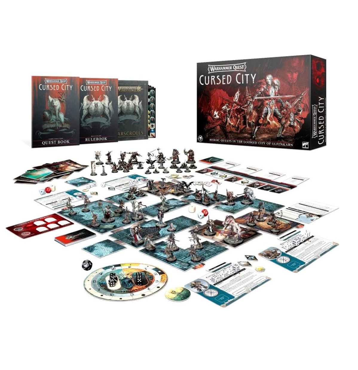 Warhammer Quest: Cursed City(Warhammer quest cursed city) Games Workshop Warhammer Quest: Cursed City(Warhammer Quest Cursed City) -Games Portal Store WHCursedCity