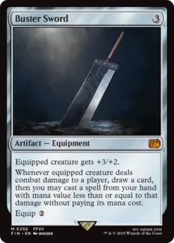 Magic The Gathering Buster Sword [FINAL FANTASY](Buster Sword Final Fantasy)